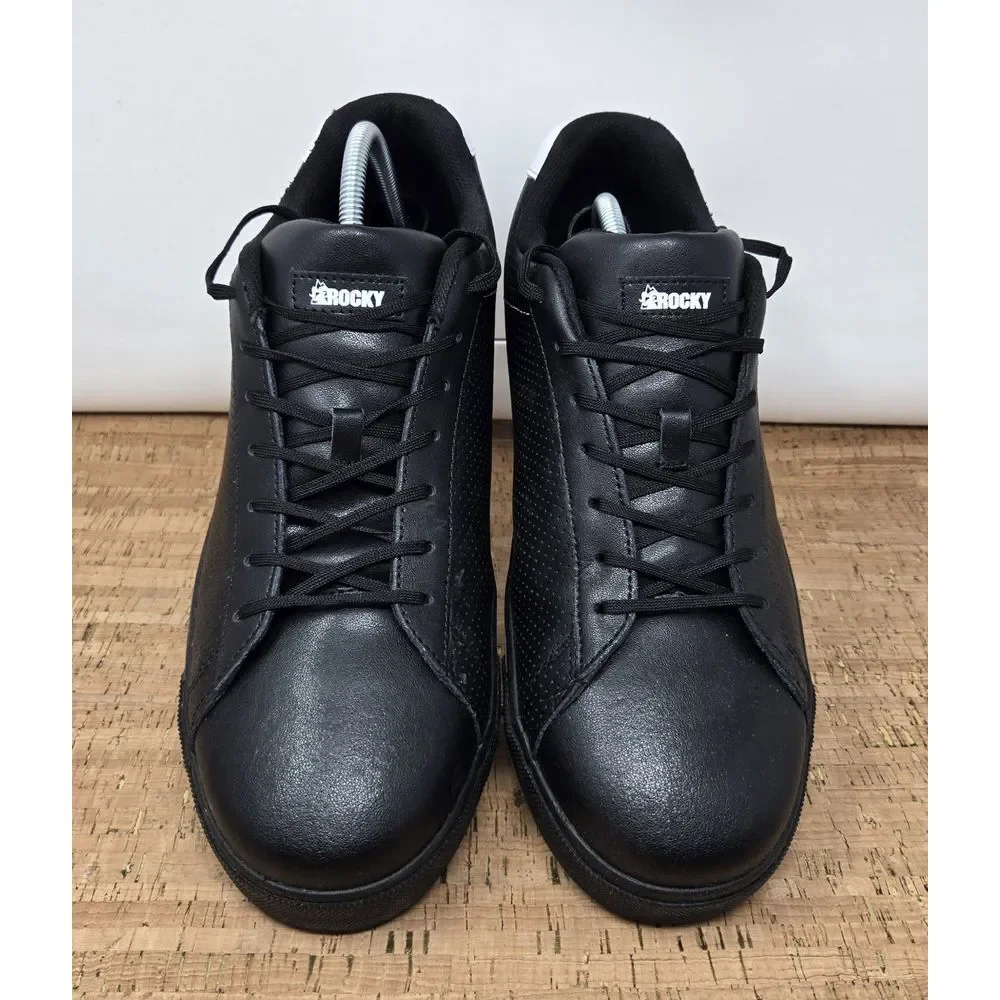 Rocky‎ Shoes Mens 11.5M Skate Low Nano Safety Composite Toe Work Black Sneakers